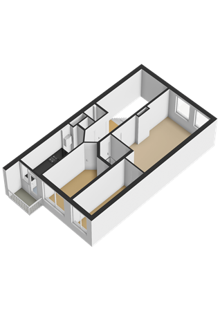 Floorplan - Pasteurstraat 94, 2522 RN Den Haag